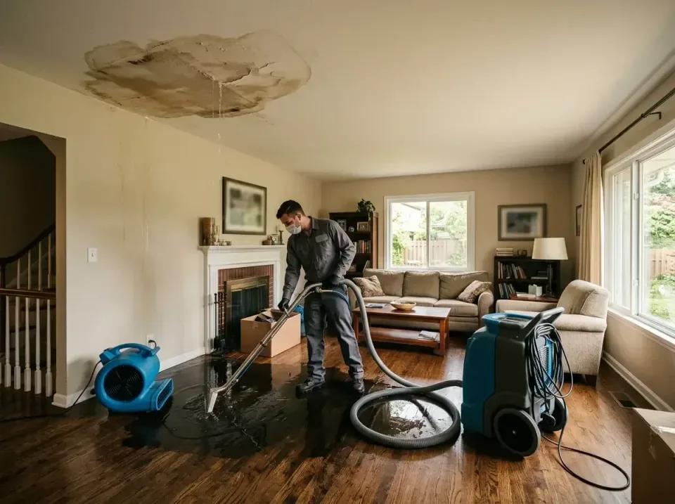 attic-pipe-burst-ceiling-drip-008 — frequently asked questions, Water Damage Restoration & Carpet Care in Sicklerville, NJ